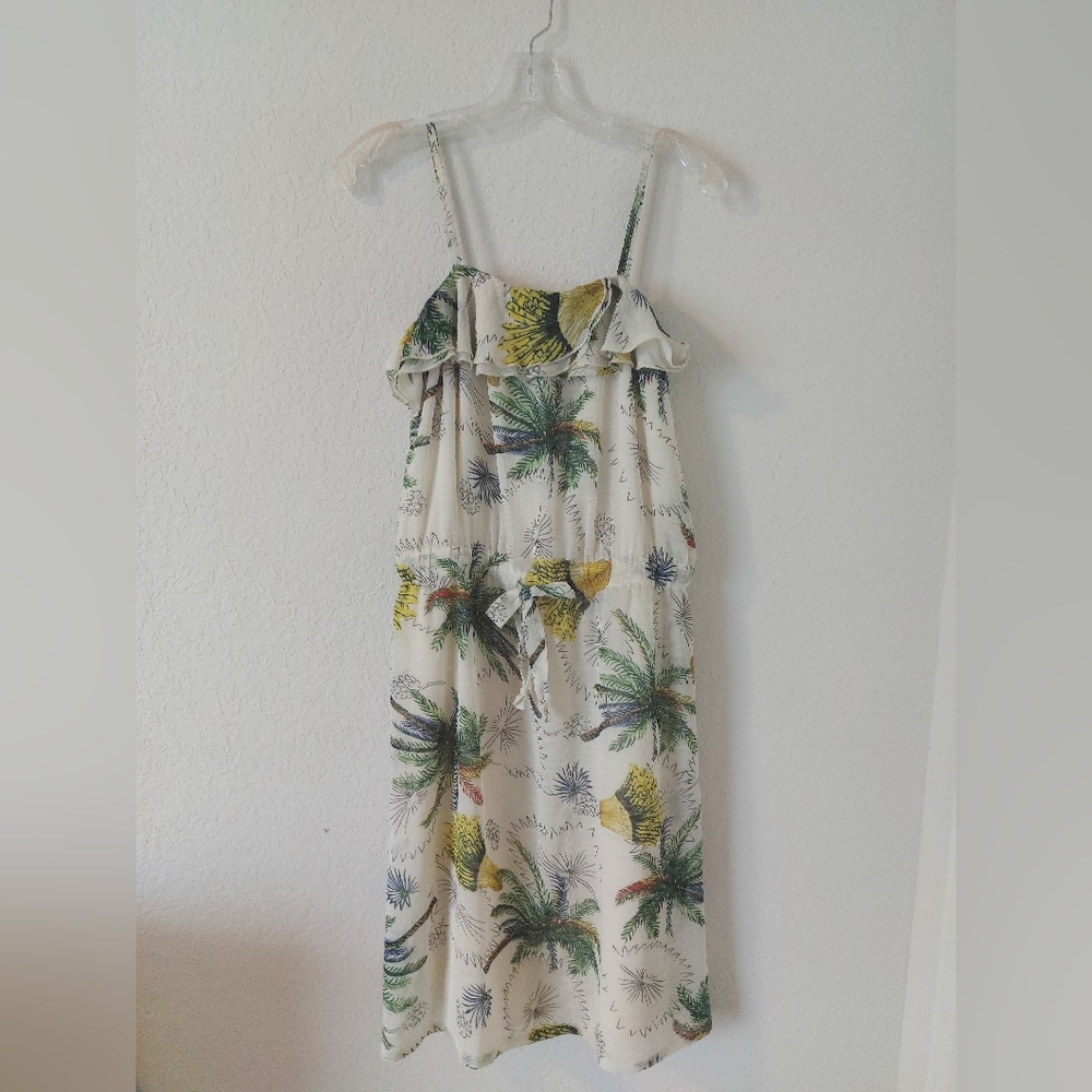Palm Tree Summer Dress